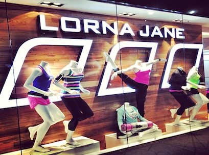store window of a Lorna Jane store